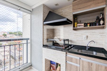 Varanda  de apartamento à venda com 2 quartos, 64m² em Jardim Independencia, São Bernardo do Campo