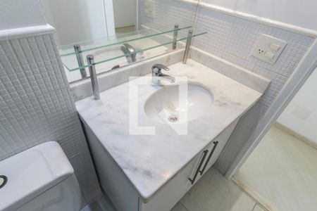 Apartamento para alugar com 182m², 3 quartos e 4 vagasDetalhe do Banheiro da Suite