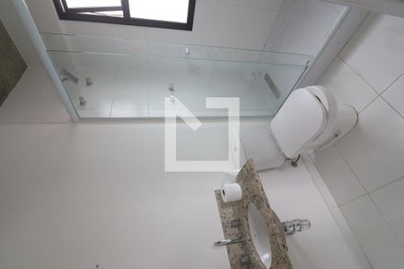 Banheiro  de kitnet/studio para alugar com 1 quarto, 40m² em Santana, São Paulo