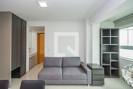 Sala de apartamento para alugar com 1 quarto, 43m² em Centro, Belo Horizonte