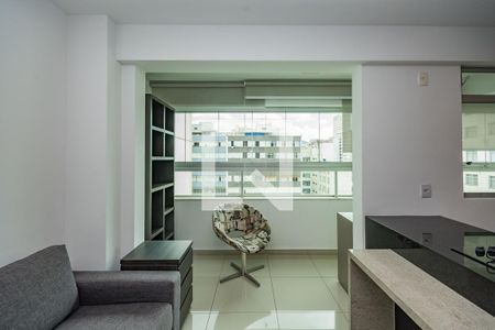 Varanda da Sala de apartamento para alugar com 1 quarto, 43m² em Centro, Belo Horizonte