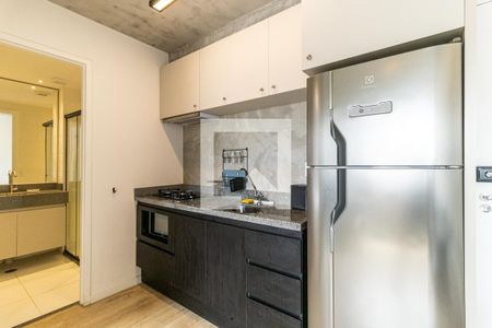 Apartamento para alugar com 24m², 1 quarto e sem vagaCozinha - Geladeira