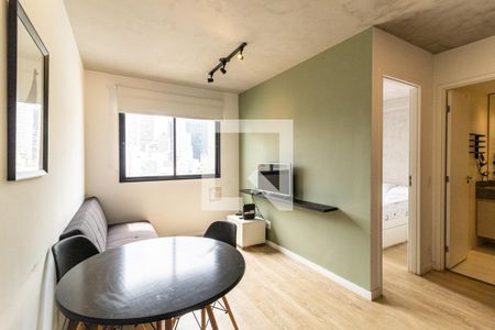 Sala de apartamento para alugar com 1 quarto, 24m² em Vila Buarque, São Paulo