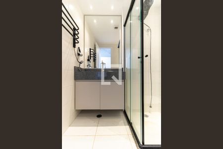 Banheiro - Armário de apartamento para alugar com 1 quarto, 24m² em Vila Buarque, São Paulo