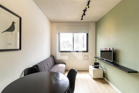 Sala de apartamento para alugar com 1 quarto, 24m² em Vila Buarque, São Paulo
