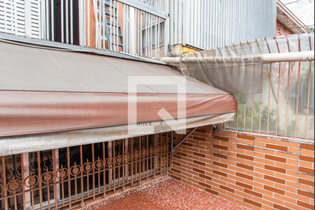 Varanda da sala de casa à venda com 4 quartos, 145m² em Cambuci, São Paulo