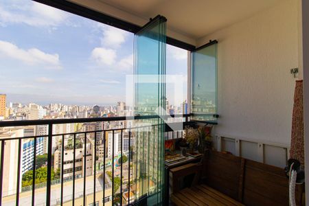 Varanda de kitnet/studio à venda com 1 quarto, 24m² em Consolação, São Paulo