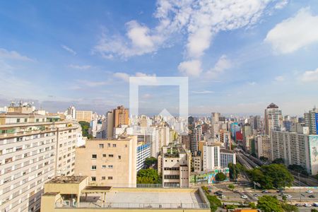 Vista de kitnet/studio à venda com 1 quarto, 24m² em Consolação, São Paulo