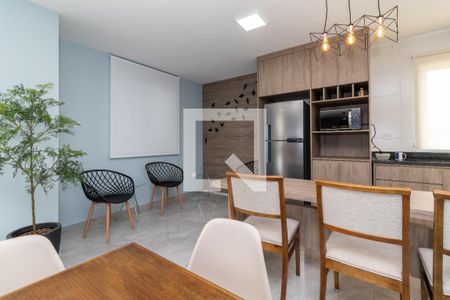 Apartamento para alugar com 42m², 2 quartos e sem vagaÁrea comum - Salão de festas