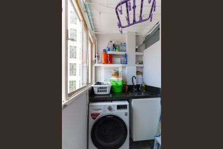 Área de Serviço de apartamento para alugar com 1 quarto, 45m² em Santa Cecília, São Paulo