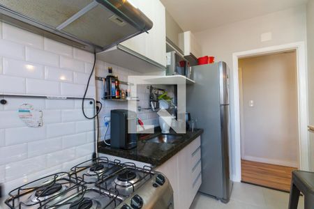 Cozinha de apartamento para alugar com 1 quarto, 45m² em Santa Cecília, São Paulo
