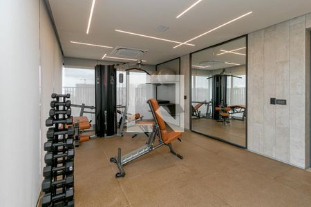 Studio para alugar com 25m², 1 quarto e sem vaga Studio para alugar com 25m², 1 quarto e sem vagaAcademia