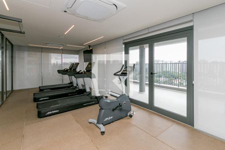 Studio para alugar com 25m², 1 quarto e sem vaga Studio para alugar com 25m², 1 quarto e sem vagaAcademia
