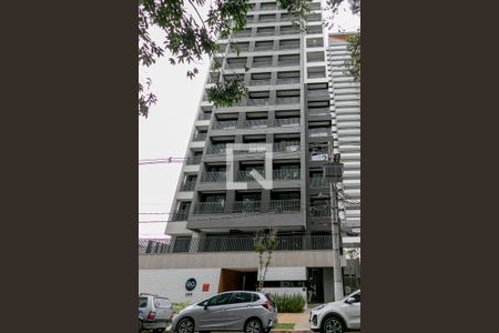 Studio para alugar com 25m², 1 quarto e sem vaga Studio para alugar com 25m², 1 quarto e sem vagaFachada