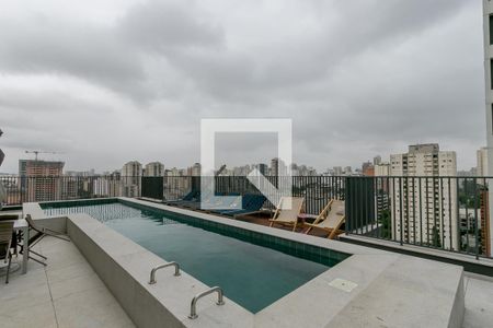 Studio para alugar com 25m², 1 quarto e sem vaga Studio para alugar com 25m², 1 quarto e sem vagaPiscina