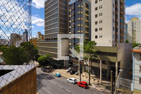 Vista da Sala de apartamento para alugar com 1 quarto, 44m² em Santa Efigênia, Belo Horizonte
