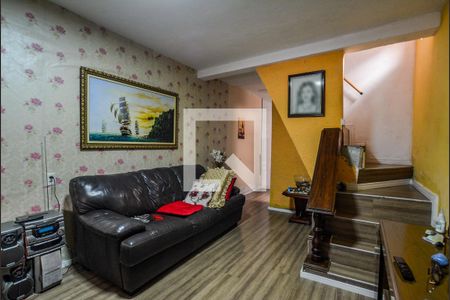 Sala de casa à venda com 2 quartos, 130m² em Jardim Marek, Santo André