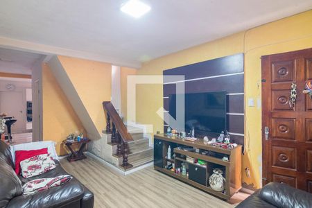 Sala de casa à venda com 2 quartos, 130m² em Jardim Marek, Santo André