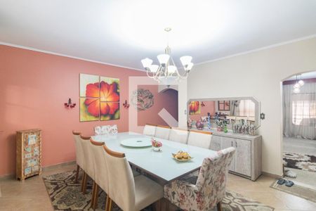Sala de Jantar de casa à venda com 4 quartos, 420m² em Cidade São Jorge, Santo André