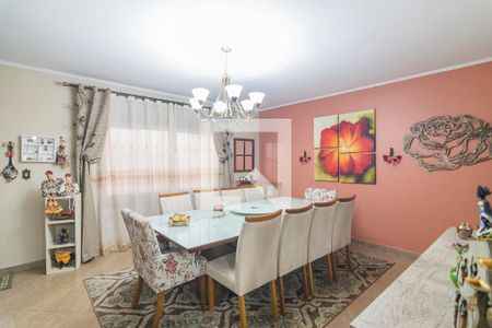 Sala de Jantar de casa à venda com 4 quartos, 420m² em Cidade São Jorge, Santo André