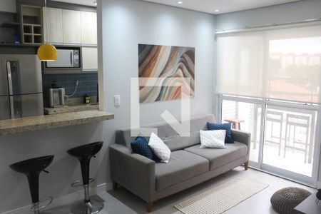 Sala de apartamento à venda com 2 quartos, 69m² em Fundação, São Caetano do Sul