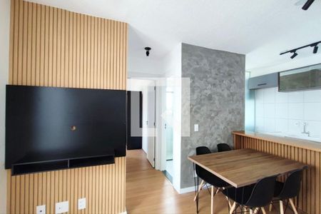 Sala de Estar e Jantar de apartamento para alugar com 2 quartos, 44m² em Residencial Parque da Fazenda, Campinas