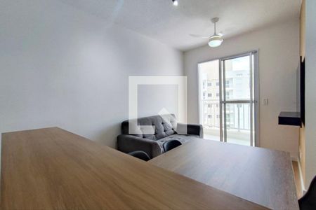 Sala de Estar e Jantar de apartamento para alugar com 2 quartos, 44m² em Residencial Parque da Fazenda, Campinas