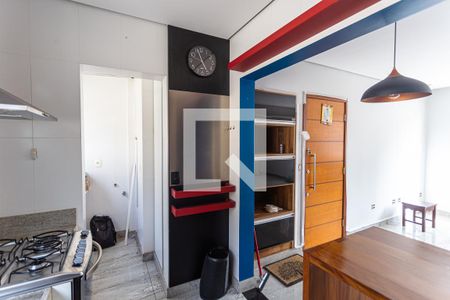 Cozinha de apartamento para alugar com 2 quartos, 76m² em Carmo, Belo Horizonte