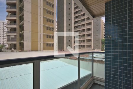 Varanda da Sala de apartamento para alugar com 3 quartos, 102m² em Cambuí, Campinas