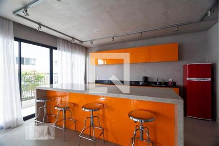 Apartamento à venda com 37m², 1 quarto e 1 vagaÁrea gourmet