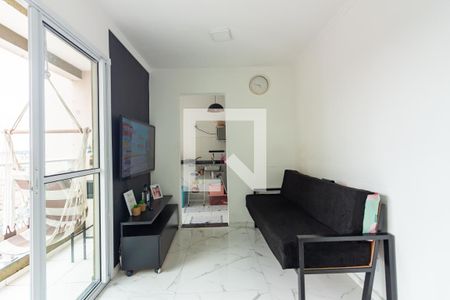 Sala de apartamento à venda com 2 quartos, 47m² em São Pedro, Osasco