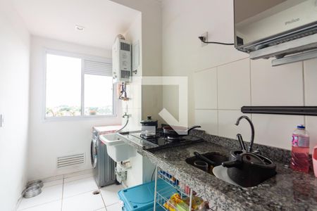 Cozinha de apartamento à venda com 2 quartos, 47m² em São Pedro, Osasco