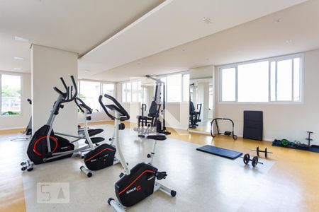 Apartamento à venda com 47m², 2 quartos e 1 vaga Apartamento à venda com 47m², 2 quartos e 1 vagaAcademia