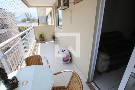 Varanda de apartamento à venda com 3 quartos, 181m² em Taquara, Rio de Janeiro