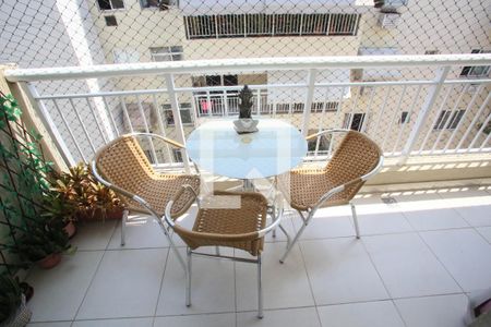 Varanda de apartamento à venda com 3 quartos, 181m² em Taquara, Rio de Janeiro