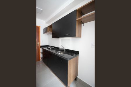 Studio para alugar com 28m², 1 quarto e sem vagadetalhe da cozinha