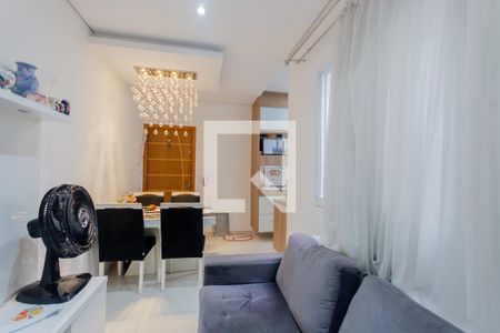 Sala de apartamento à venda com 2 quartos, 85m² em Parque das Nações, Santo André