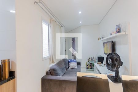 Sala de apartamento à venda com 2 quartos, 85m² em Parque das Nações, Santo André