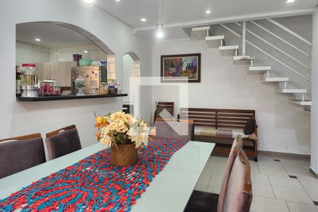 Sala de Jantar de casa à venda com 3 quartos, 207m² em Nova Gerti, São Caetano do Sul
