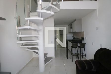 Sala  de apartamento para alugar com 1 quarto, 40m² em Barra Funda, São Paulo