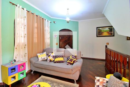 Sala de casa à venda com 3 quartos, 245m² em Jardim Ana Maria, Santo André