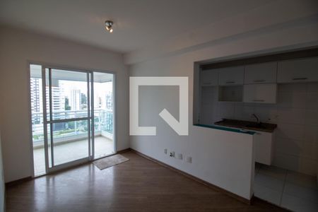Sala de apartamento à venda com 1 quarto, 46m² em Jardim Santo Amaro, São Paulo