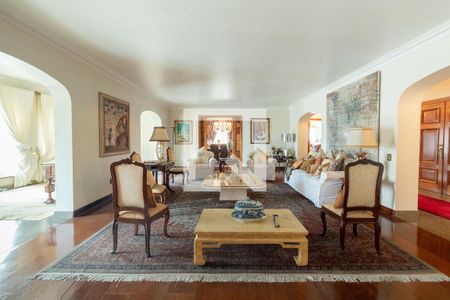 Sala de estar de apartamento à venda com 4 quartos, 466m² em Jardim Paulista, São Paulo