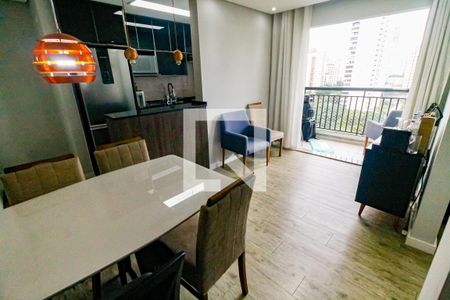 Sala 1 de apartamento à venda com 1 quarto, 54m² em Jardim Caboré, São Paulo