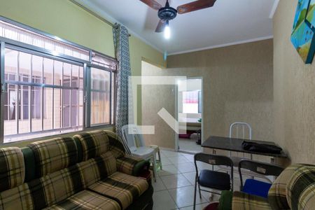 Sala de apartamento para alugar com 3 quartos, 67m² em Boqueirão, Praia Grande