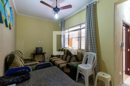 Sala de apartamento para alugar com 3 quartos, 67m² em Boqueirão, Praia Grande