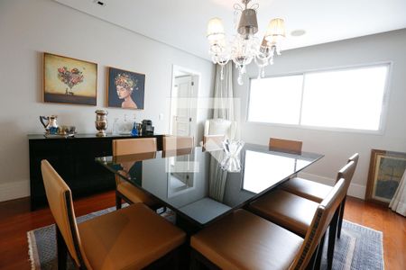 Sala de Jantar de apartamento à venda com 4 quartos, 210m² em Indianópolis, São Paulo