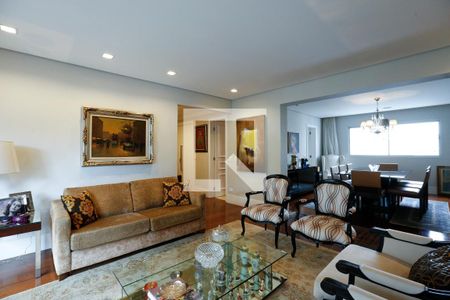 Sala de apartamento à venda com 4 quartos, 210m² em Indianópolis, São Paulo