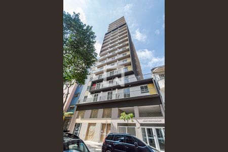 Apartamento à venda com 28m², 1 quarto e sem vaga Apartamento à venda com 28m², 1 quarto e sem vagaFachada