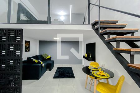 Sala de kitnet/studio para alugar com 1 quarto, 30m² em Vila Diva (zona Leste), São Paulo